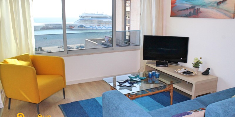 4 Our Madeira Petronella Marina Apartment Living Area Lounge