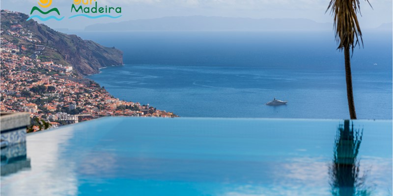 2 Our Madeira Villas In Madeira Vila Rostrum Infinity Pool And Sea