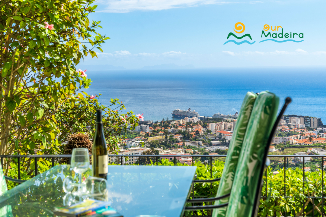 3 Our Madeira Villas In Madeira Vila Rostrum Outdoor Table And View