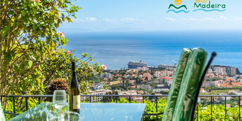 3 Our Madeira Villas In Madeira Vila Rostrum Outdoor Table And View