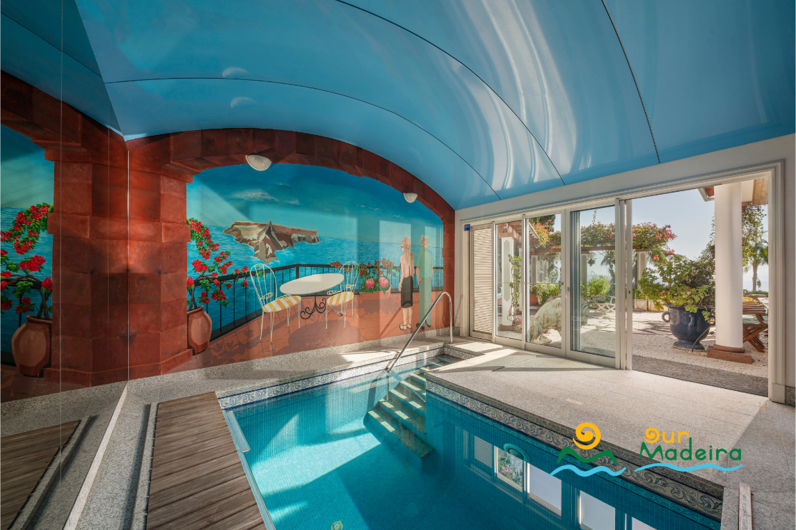 9 Our Madeira Villas In Madeira Vila Rostrum Indoor Pool