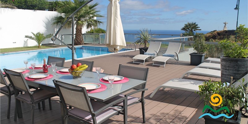 1 Ourmadeira Villa Sol E Mar Outdoor Dining And Pool