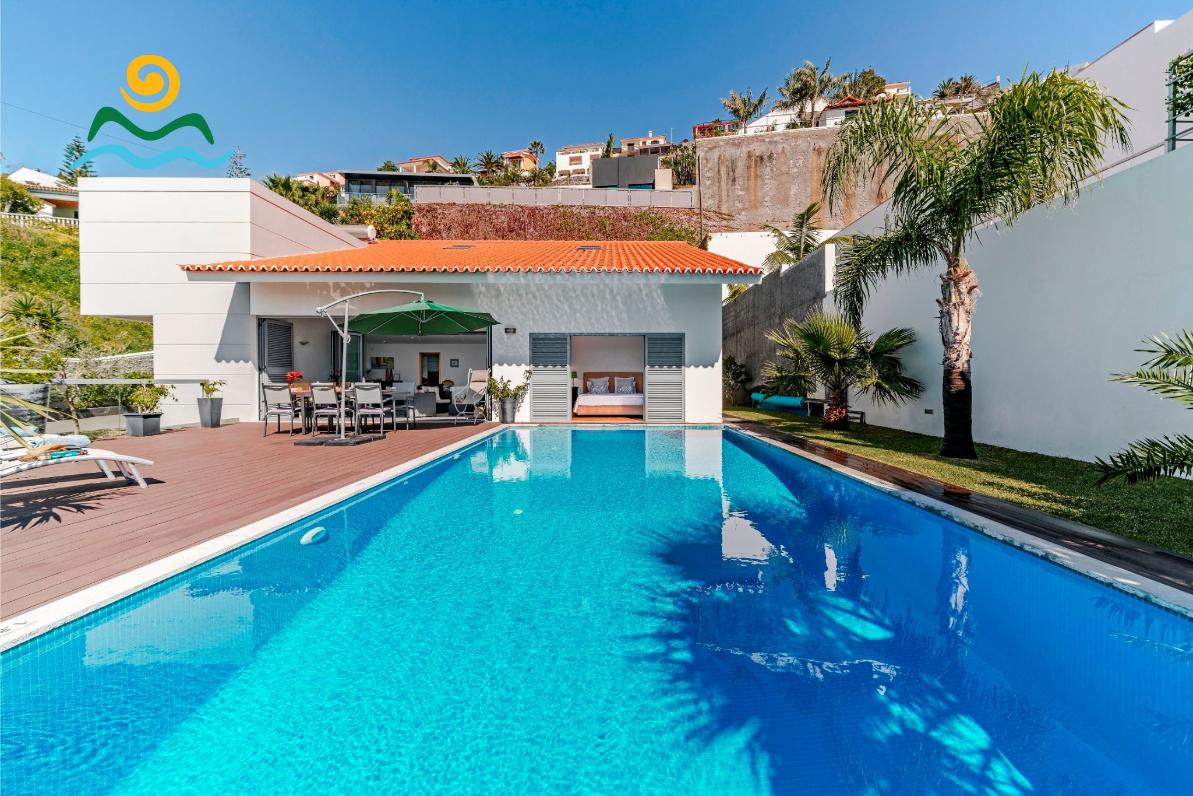 2 Our Madeira Villa Sol E Mar Pool And View