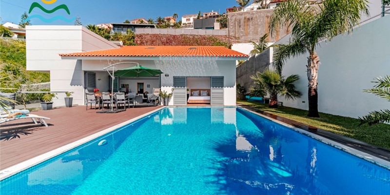 2 Our Madeira Villa Sol E Mar Pool And View