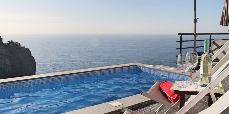 2 Ourmadeira Casa Jardim Mar Pool And View