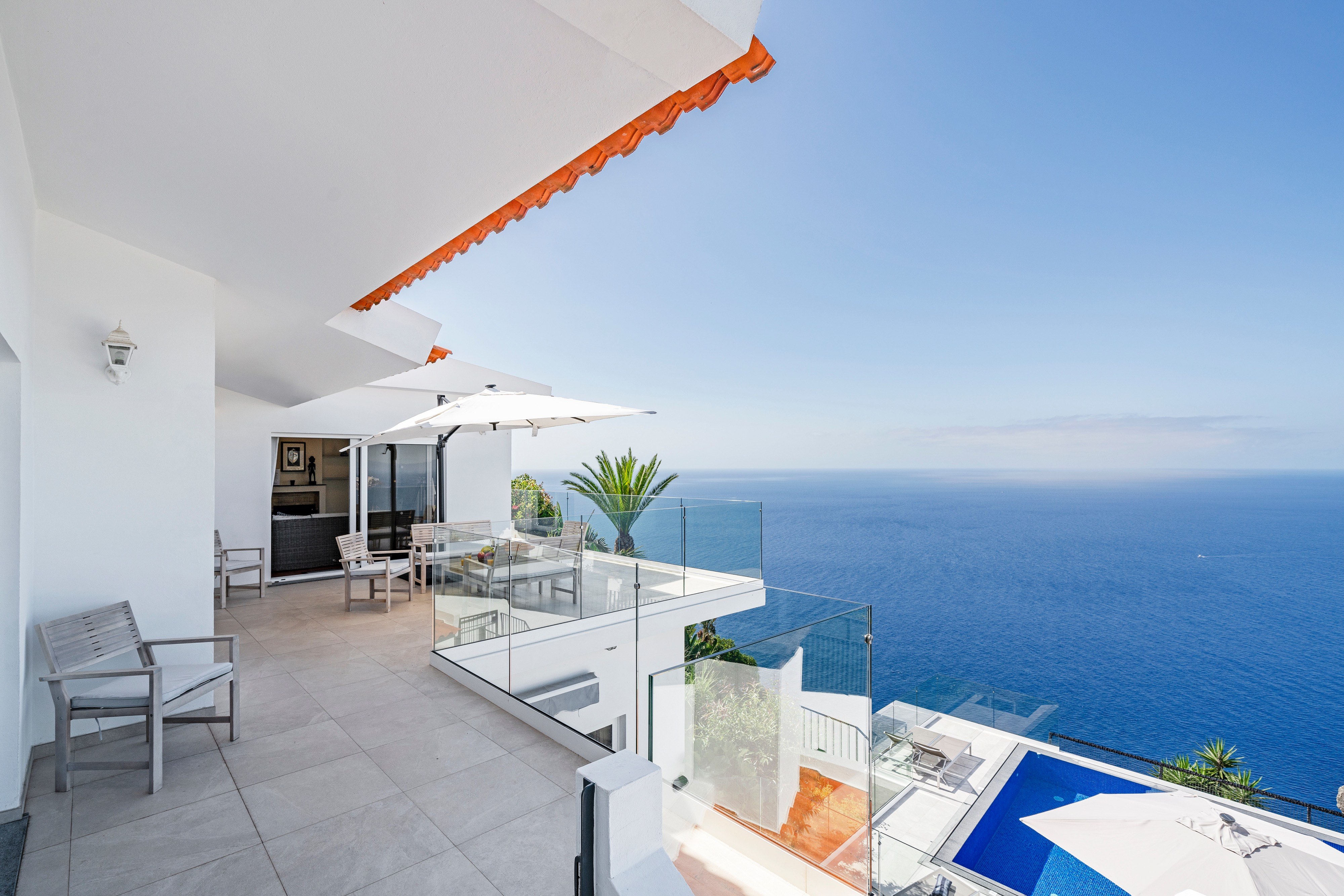 1A Our Madeira Villas In Madeira With Seaview Villa Aquarela By Ourmadeira Exterior View Balcony