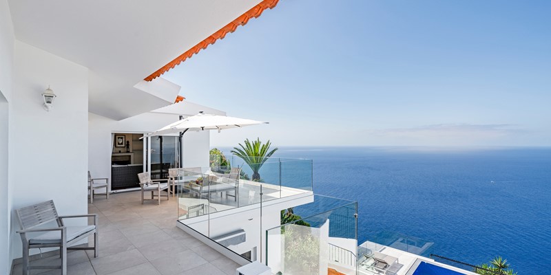1A Our Madeira Villas In Madeira With Seaview Villa Aquarela By Ourmadeira Exterior View Balcony