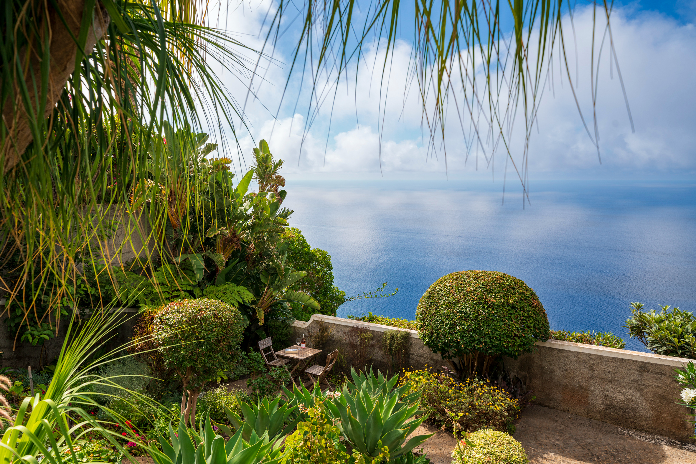 1C Ourmadeira Villas In Madeira Villa Aquarela Lower Garden And Seaview
