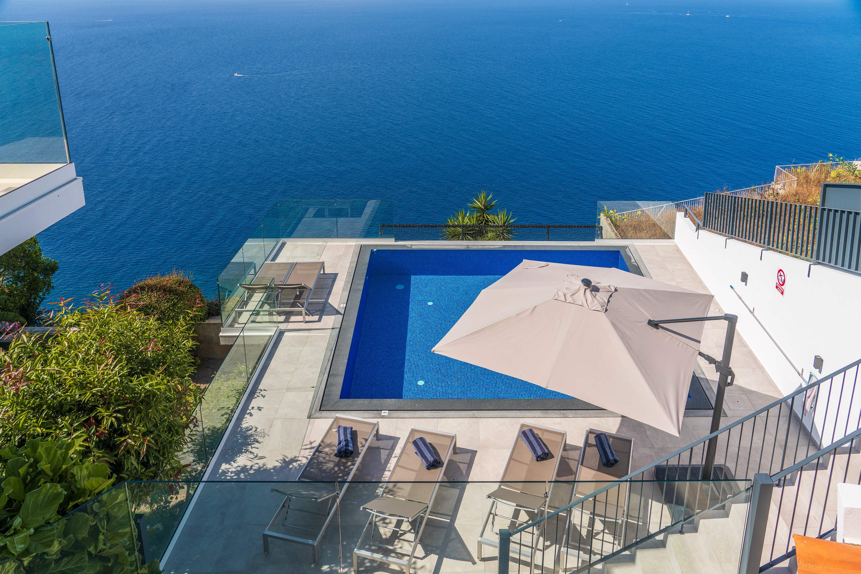 21 Our Madeira Villas In Madeira With Seaview Villa Aquarela By Ourmadeira Swimming Pool View