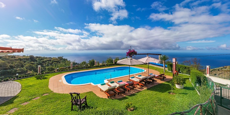3 Our Madeira Theos House Pool And View