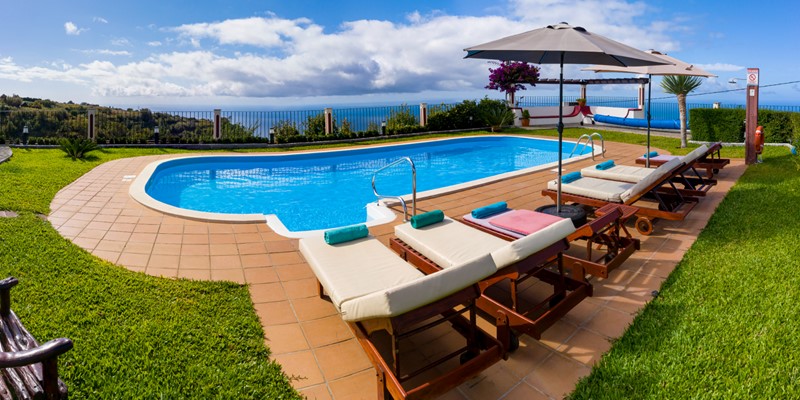 4 Our Madeira Theos House Pool And Chairs