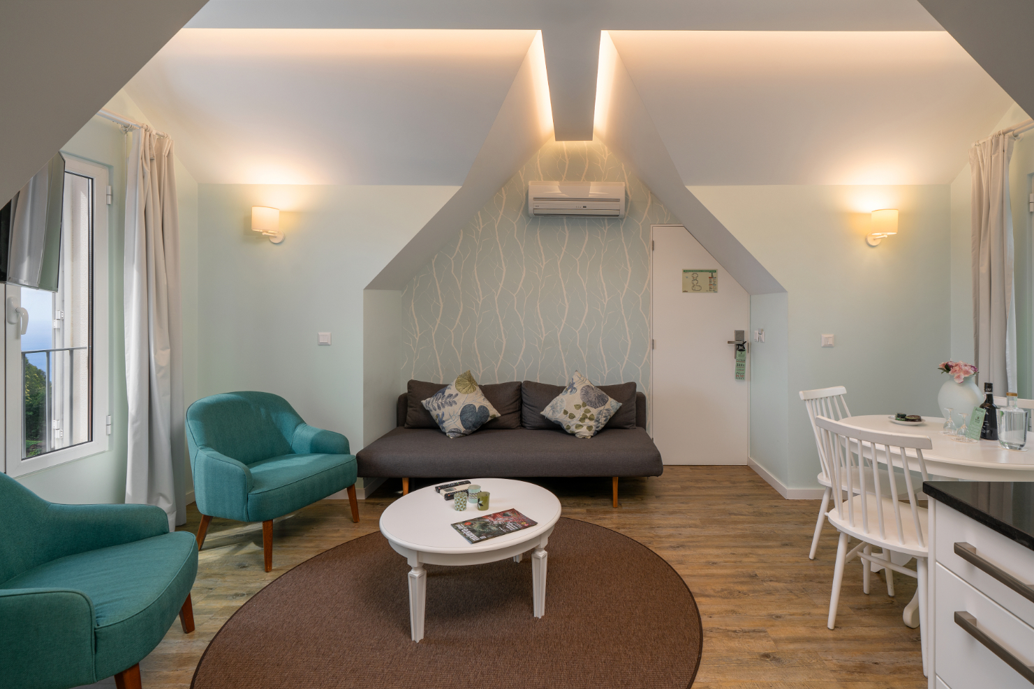 Babosas Village By Ourmadeira Loft Suite Living Area And Sofas