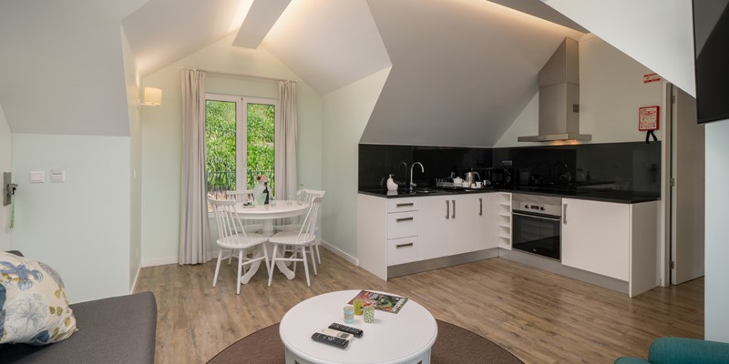 Babosas Village By Ourmadeira Loft Suite Open Space Living Area