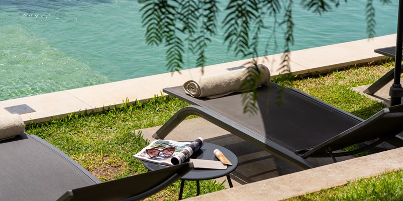 The Sunbeds And Perfect Place To Relax At Villa Bella Vita By Ourmadeira