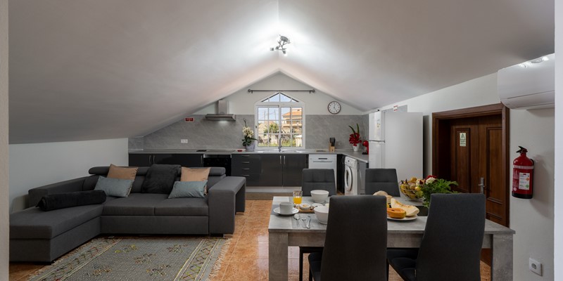 The Open Plan Living And Dining Area At Ponta Do Sol Seaview By Ourmadeira