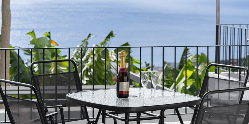 The Perfect Place To Enjoy A Glass Of Wine While Having A Look At The Landscape At Casa Da Vinha By Ourmadeira