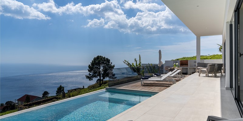 Infinity Pool At Infinite Atlantic By Ourmadeira Featuring Uninterrupted Atlantic Ocean Views And A Serene Coastal Setting In Madeira