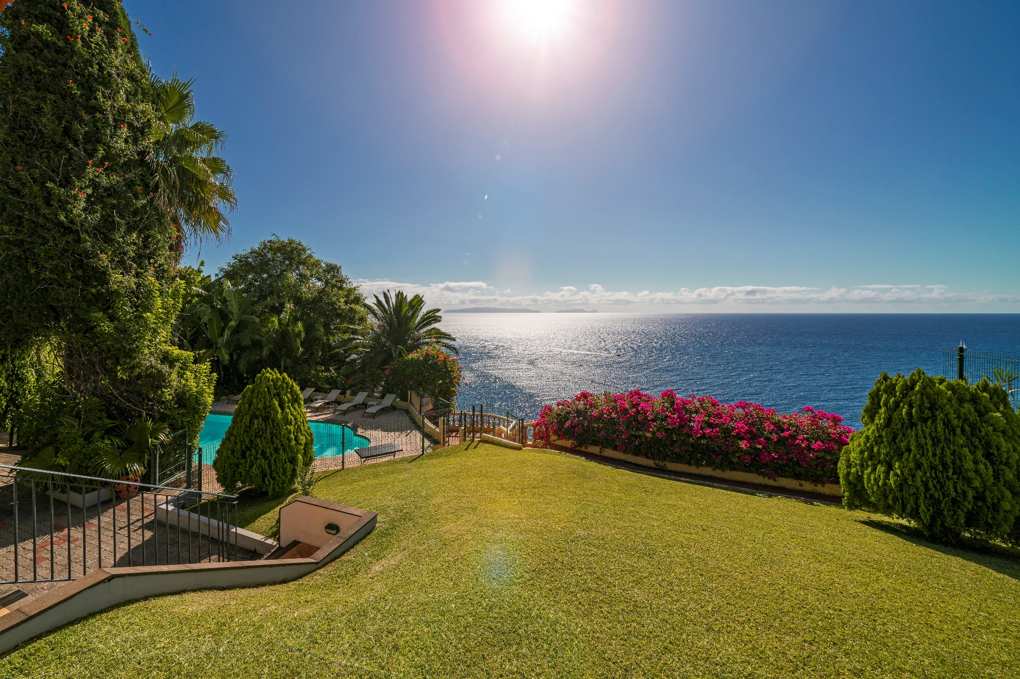 1 Our Madeira Villa Albatroz Garden And View
