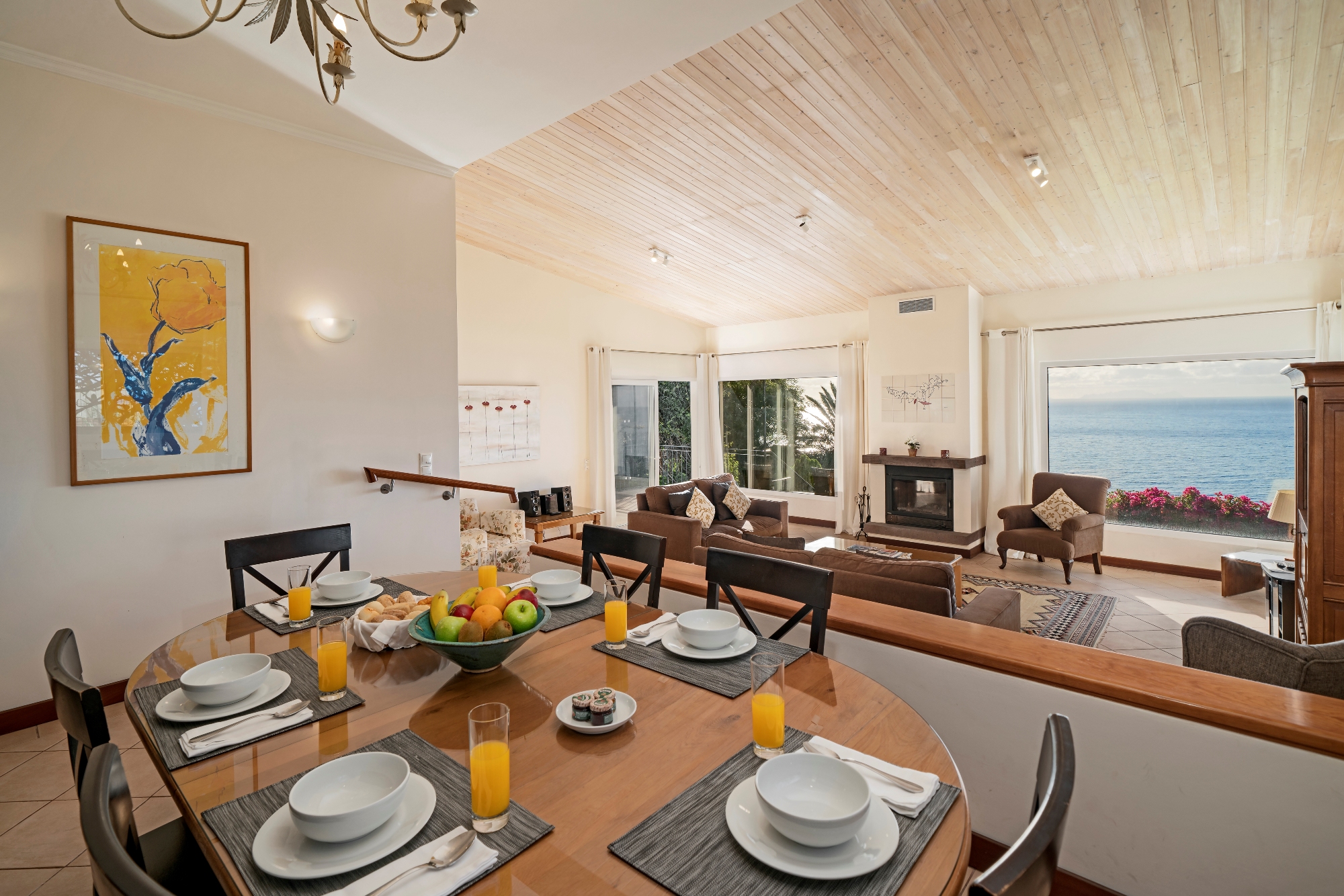 7 Our Madeira Villa Albatroz Dining Area