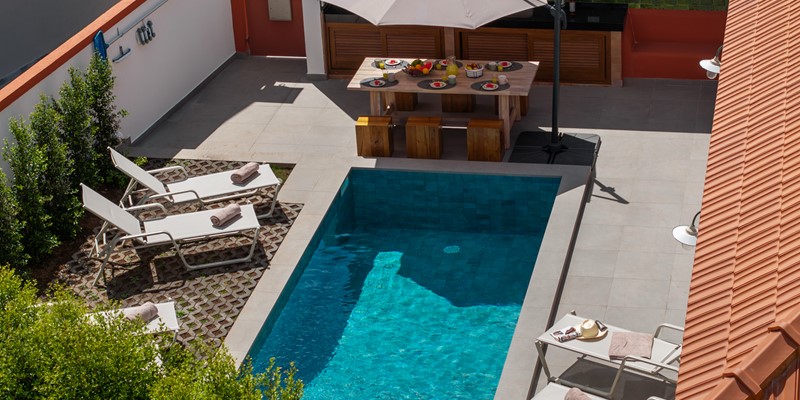 The Best Way To Start The Day With Dining Table Swimming Pool And Sin Beds At Casa Da Tia By Ourmadeira