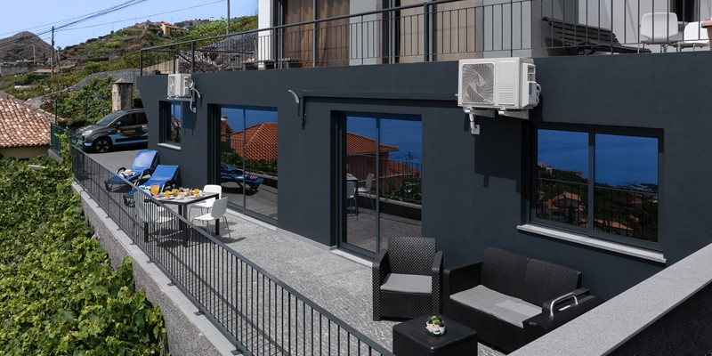 Another View Over The Fully Furnished Terrace At Solmar Apartment By Ourmadeira