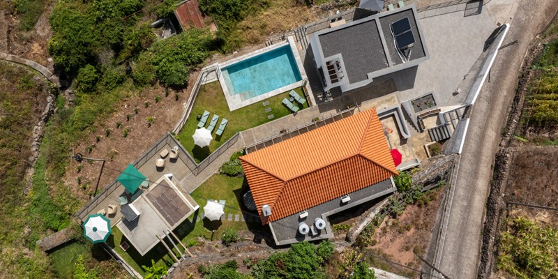 A View Over The The Complex Shared Swimming Pool And BBQ At Ocean Hills By Ourmadeira